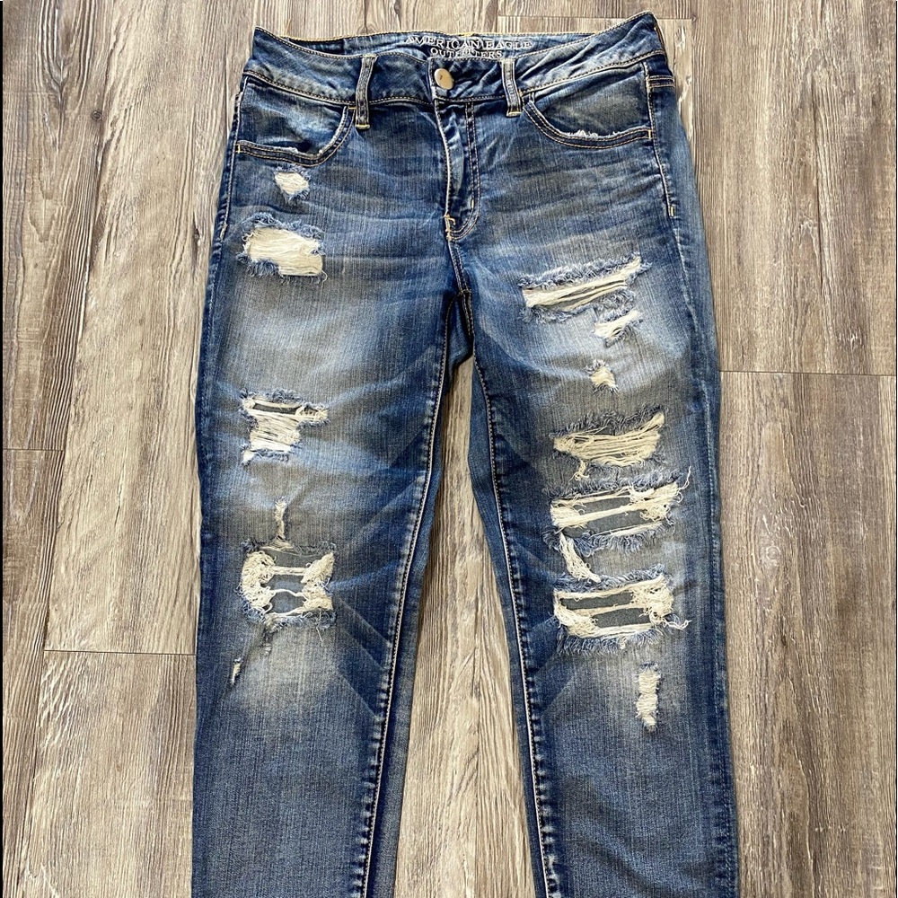 (Sold)American Eagle Super Stretch Jegging Crop